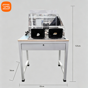 เครื่องขัด<span class=keywords><strong>เงา</strong></span>พร้อมตู้ดูดฝุ่น โต๊ะทำงานสำหรับทำเครื่องประดับ เครื่องมือทำเครื่องประดับทอง เงิน โลหะ ตะไบตัดแต่ง <span class=keywords><strong>ขัด</strong></span><span class=keywords><strong>เงา</strong></span> พร้อมมอเตอร์ - Product Image 6