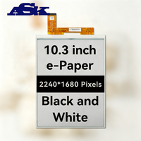 Layar E-Ink Dua Warna Hitam/Putih 10,3 inci Grosir |   Layar E-Paper 1872x1404 Bistable EPD |   Daya Rendah untuk IoT Digital Signage