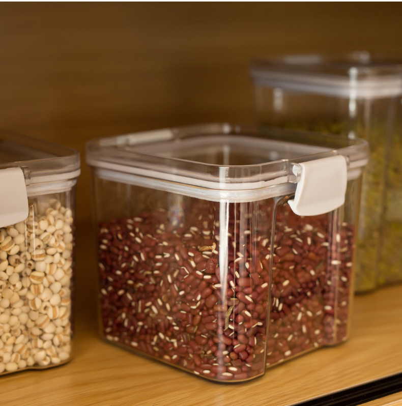Контейнер для хлопьев, большой герметичный контейнер для хранения сухих продуктов, без БФА, Диспенсер, пластиковые контейнеры для хранения хлопьев