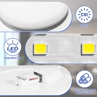 CANMEIJIA Plafonnier pour le salon et la chambre à coucher Plafonnier pour l'éclairage intérieur de la maison/Lumières pour le plafond de la maison/Plafonnier LED