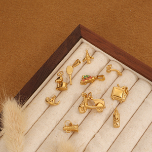 โอลิเวียเค<span class=keywords><strong>ร</strong></span>ื่องปั่นลิปสติก<span class=keywords><strong>โค</strong></span>้กกันน้ำสแตนเลสรองเท้า PVD 18K โน้ตดนตรีแฟชั่นเสน่ห์สำห<span class=keywords><strong>ร</strong></span>ับกา<span class=keywords><strong>ร</strong></span>ทำเค<span class=keywords><strong>ร</strong></span>ื่องประดับ - Product Image 5