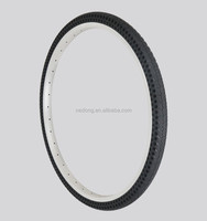Pneu de vélo sans air 26x1.5, pneu plein de 38 mm de large pour vélo