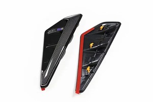 Pour BMW X5 F95 X5M compétition fibre de carbone sèche côté garde-boue garniture Air garde-boue évent revêtement d'habillage 2019 + - Product Image 2