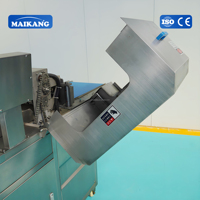 Machine à découper la viande congelée multifonctionnelle, épaisseur réglable, utilisation facile pour couper en dés, trancher et défileter la viande congelée ou semi-congelée