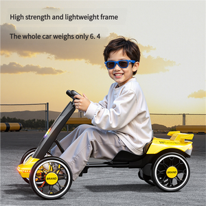 <span class=keywords><strong>Go</strong></span>-Kart Eléctrico de Plástico para Niños de 2 a 4 Años, Vehículo de Cuatro Ruedas Plegable, Fácil de Operar, Juguete para Niños - Product Image 5