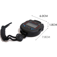 Stopwatch Elektronik Mini ZSD-013/XL-013 Timer Kompetisi Lari Olahraga Multifungsi Detik