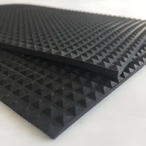 Pyramid Rubber Matting Industrial Pyramid Rubber Flooring Mat Recycled Rubber Floors