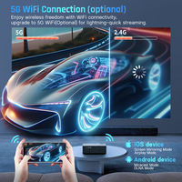 Venta al por mayor OEM 4K Smart C30B Rohs pantalla proyector Gaming 150 pulgadas 4K interior Led Tablet con proyector de holograma 3D para películas