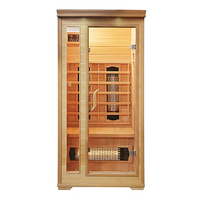 Sauna infrarouge hybride extérieur à spectre complet pour 2 à 3 personnes de luxe Offre Spéciale