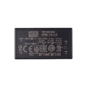 10w ชนิดเอาต์พุตเดี่ยวแบบห่อหุ้ม Irm-10-24 ระบบควบคุม PLC แบบตั้งโปรแกรมได้สำหรับอุตสาหกรรม รุ่นใหม่ของแท้ - Product Image 1