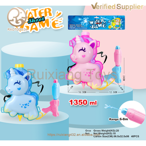 Venta al por mayor lindo Unisex mochila de plástico Super Shooter <span class=keywords><strong>bomba</strong></span> pistola de agua de juguete de verano playa piscina juego de juguete para niños - Product Image 5