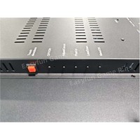 Écran tactile capacitif vertical de 43 pouces avec bord en aluminium et éclairage LED, idéal pour les machines de jeux d'adresse