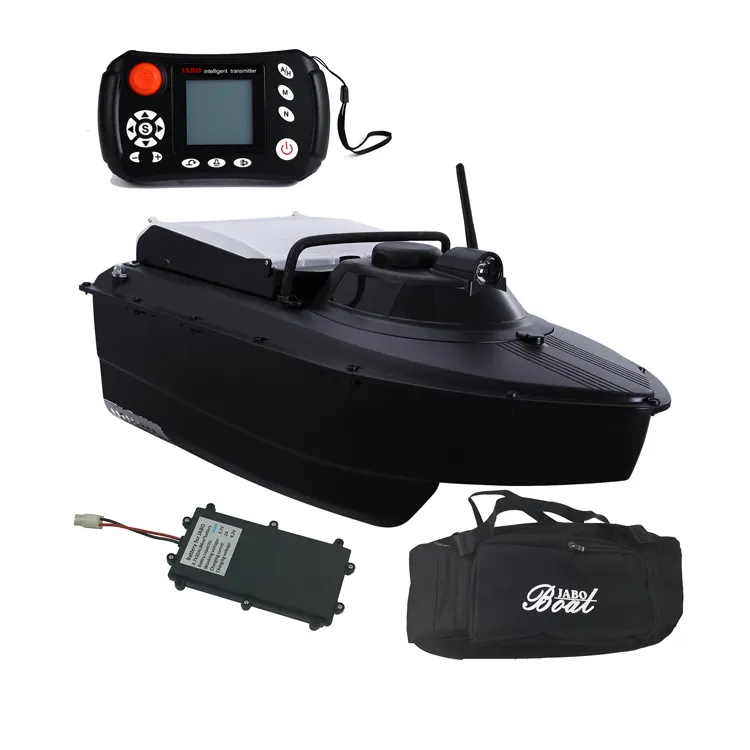 3.7v 10a 20a 2.4ghz chine carpe pêche à la mouche contrôle de mer Mini Jet sondeur équipement en plastique pilote automatique Gps Rc poisson appât bateau