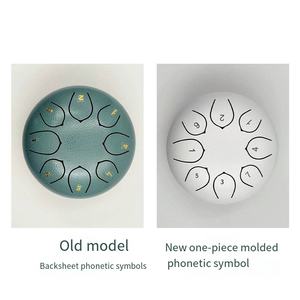 Tambour à langue en acier coloré de haute qualité, 6 pouces, 8 notes, percussion manuelle pour l'enseignement et la performance - Product Image 3