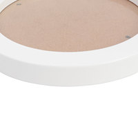 Peinture murale ronde moderne faite à la main avec impression UV, cadre en bois MDF pour la décoration de la maison, du bureau ou de l'hôtel