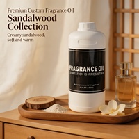 Huile parfumée de la collection bois de santal, qualité supérieure, en vrac, 1000 ml, pour savon, bougie, parfum, gel douche, shampoing, OEM ODM
