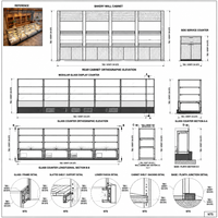 Meubles de présentation pour boulangerie complète, comptoir de présentation, vitrine à pâtisserie LED pour magasin de desserts