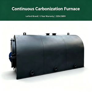 Lerford Continuous Carbonization & Activation Furnace High‑Output Activated Carbon Charcoal Pyrolysis Kiln for Biomass - Product Image 1
