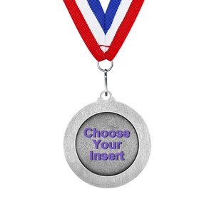 เหรียญรางวัลกีฬาแบบกำหนดเอง ออกแบบโลโก้สีทองเปล่า ไม่ซ้ำใคร สำหรับงานมาราธอน ฟุตบอล  รับผลิตตามสั่ง - Product Image 3