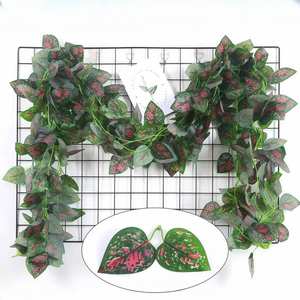 Plantas Artificiales para Acuario, Enredaderas para <span class=keywords><strong>Mascotas</strong></span>, Decoración <span class=keywords><strong>de</strong></span> Pared, Hojas Colgantes Simuladas, Paisajismo - Product Image 3