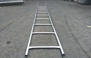 Escalera <span class=keywords><strong>de</strong></span> Mono para Andamio Ringlock Tubo <span class=keywords><strong>de</strong></span> Acero Galvanizado Escalera con Ganchos Construccion Plataforma Acceso Colgante - Product Image 3