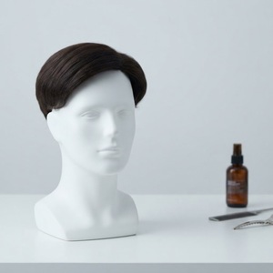 Pelucas de Cabello Natural para <span class=keywords><strong>Hombre</strong></span>, Estilo Topee - Product Image 4