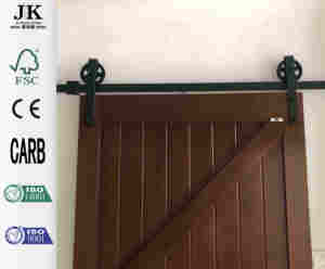 JHK-SK03-2スリングバーンドアバーンドア床白入門滑らかな3パネルインテリア - Product Image 5