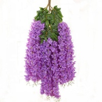 INUNION Factory – décoration de maison en gros, 3 Branches, décorations de fête de mariage, vignes de fleurs suspendues, fleur de glycine artificielle