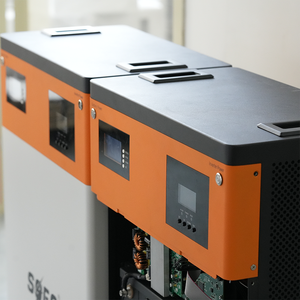 แบตเตอรี่ระบบโซลาร์เซลล์ออลอินวัน 51.2V 300Ah 15KW พร้อมพาวเวอร์วอลล์ในตัว 5KW รองรับการสื่อสาร CAN  ใช้งานได้ 6000 รอบ - Product Image 1