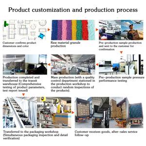 ASTM SCH80 3 inç 3/4 <span class=keywords><strong>1</strong></span> inç 4 inç 6 inç Dayanıklı PVC Su Temin Boruları - Product Image 5