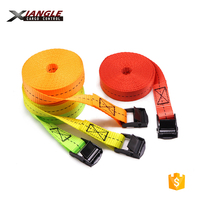 Sangles à boucle à came personnalisées, petites et sans fin, 1 pouce, 25 mm, 250 kg, noires, avec logo personnalisé, sangles d'arrimage à boucle à came