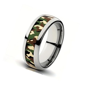 Anello in Acciaio Inossidabile Comfort <span class=keywords><strong>Fit</strong></span> 8mm di Coolstyle Jewelry, Smussato e Lucidato, per Gioielli Nuziali Personalizzati - Product Image 4