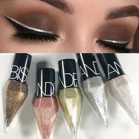 Diamant brillant Eye Liners fard à paupières imperméable liquide paillettes paillettes argent Rose or couleurs beaux cosmétiques maquillage beauté