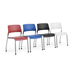 <span class=keywords><strong>Sedia</strong></span> <span class=keywords><strong>da</strong></span> riunione per conferenze di <span class=keywords><strong>lavoro</strong></span> in stile moderno per uso ufficio o sala riunioni <span class=keywords><strong>senza</strong></span> ruote - Product Image 6