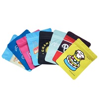 Sachet d'emballage pour bonbons gélifiés, résistant aux enfants, en aluminium avec fermeture éclair, pochette de 3,5 g, emballage plastique personnalisé anti-odeur, sac en Mylar