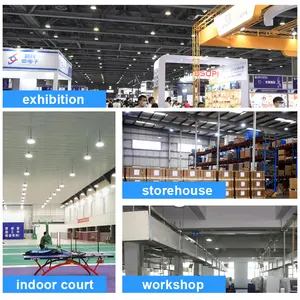 IP66 LED High Bay Light 100W 150W 200W Workshop Factory Workshop Warehouse Arena Supermarket Lamps Industrial Lights