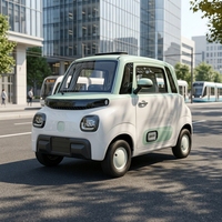 Scooter électrique à quatre roues certifié européen, nouveau modèle chinois, véhicule à énergie nouvelle entièrement fermé, à faible vitesse