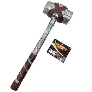 Marteau Viking Géant d'Halloween, Accessoire de Costume, Marteau du Tonnerre, Grande Arme de <span class=keywords><strong>Film</strong></span> Zombie, Accessoires en PE, 60 cm, Prix d'Usine - Product Image 6