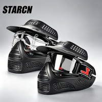 CS Tir à l'arc Tag Jeu Masque Full Face Protection Gear Casque Combat Classique Arc et Flèche Sûr Paintball Tir Jeu Accessoires