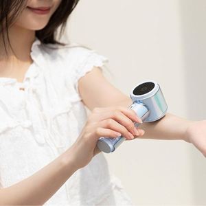 High Speed Handheld Ice Cooling Handheld Turbo Fan Rechargeable with <b>USB</b> - Product Image 2