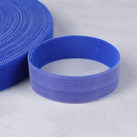 Rouleau de 25 mm x 50 mètres, vente en gros, bande auto-agrippante double face colorée, attaches-câbles auto-agrippantes dos à dos