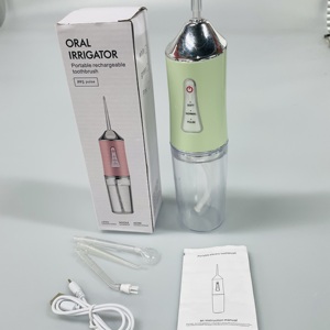 Hydropulseur <span class=keywords><strong>dentaire</strong></span> étanche IPX7 - 4 jets, 3 modes, portable et <span class=keywords><strong>sans</strong></span> <span class=keywords><strong>fil</strong></span> pour le nettoyage des dents - Product Image 6