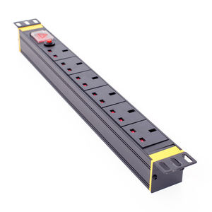İngiltere tipi 1U 6 yollu PDU ağ rafı 19 "uluslararası standart - Product Image 5