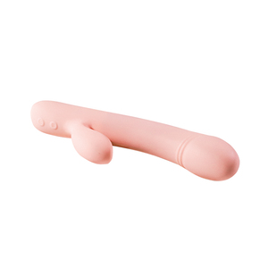 Masturbateur féminin pour adultes, fonctionnalités de massage AV, bâton souple en gel de silice, vibrateur sexuel 100% étanche, rechargeable par USB, plus grand, rose - Product Image 4