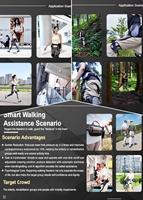 Exosquelette Léger d'Assistance à la Marche pour la Rééducation – Exosquelette Robotique Léve-Jambe pour l'Entraînement à la Marche