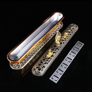 Ligne aromathérapie poêle tibétain ménage bouddha adorant appareils ornements alliage de cuivre tantrique Seddis pour Double cerf <span class=keywords><strong>Eig</strong></span> - Product Image 3