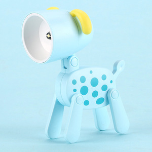 Mini Lámpara Nocturna Moderna con Forma de Perro, Linda Lámpara <span class=keywords><strong>LED</strong></span> de Dibujos Animados, Material ABS, Personalizada para Estudiantes, Niños, Decoración de Escritorio, Navidad - Product Image 2