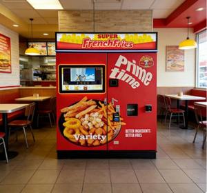 Distributeur automatique de poulet frit et de frites chaudes, distributeur automatique de hamburgers - Product Image 3