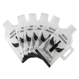 Bolsas de piel de vino PE reutilizables personalizables con asa Bolsa de viaje de burbujas de PVC Alimentos seguros para botellas de vino - Product Image 2