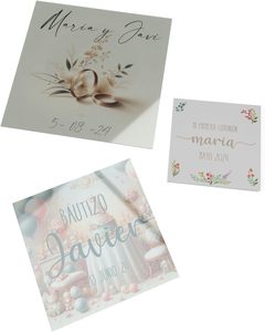 Imán de Papel Cuadrado Personalizado con Foto, 7.5x7.5 cm, Ecológico, Paquete de 10 Unidades para Refrigerador, Regalo Publicitario - Product Image 3